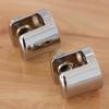 2-part Cylindrical Shape Adjustable Brackets Shelves for Insulating Office Chairs In The Bathroom
