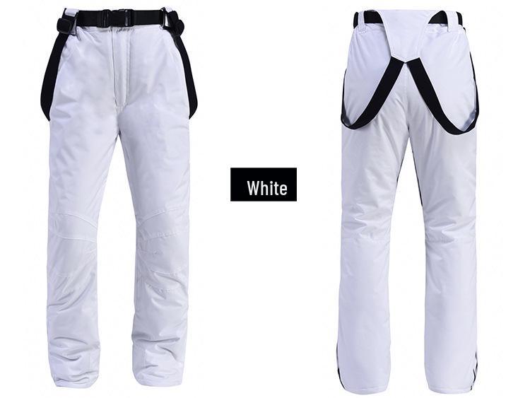 Winter Ski Bib Pants: Windproof, Waterproof, Breathable, and Insulated for Men and Women