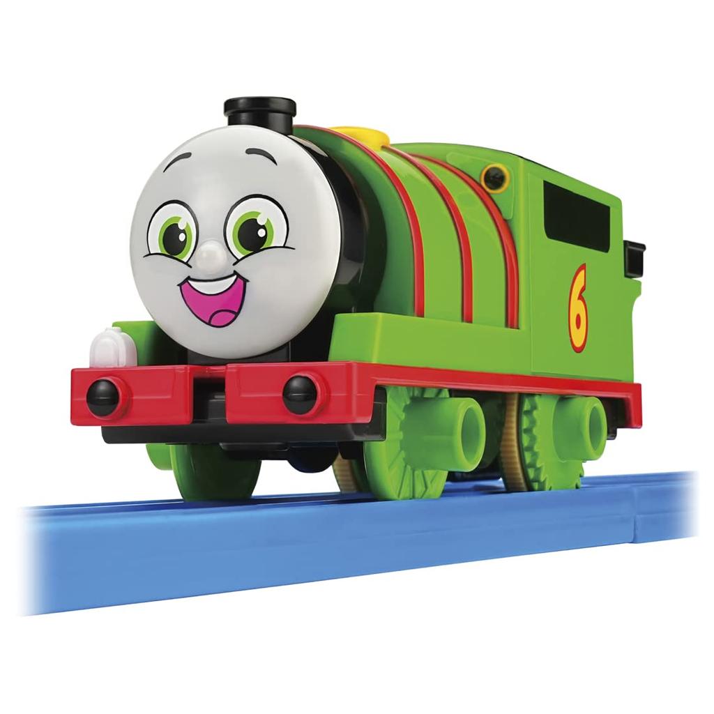 TAKARA TOMY Plarail Thomas GOGO Thomas Plarail Percy Zug Spielzeug für Kinder ab 3 Jahren