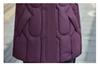 2025 New Hooded Cotton Jacket for Middle-Aged Women: Autumn-Winter Mid-Length Down Coat