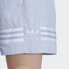 Adidas Originals Trefoil ADC Shorts With W Logo Patch And Striped Design Women Shorts Light-Pink Blue IP1762