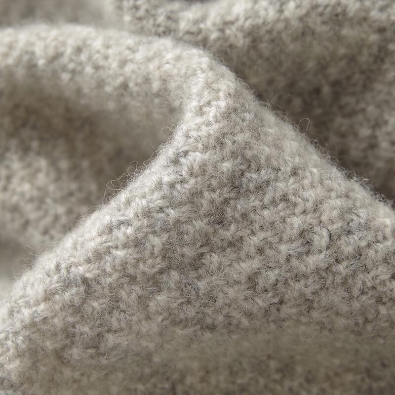 Srcr Women's 100% Wool Long-Sleeve Sweater