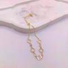 Four Leaf Grass Pulling Bracelet Women's Titanium Steel Advanced Rose Gold Bracelet
