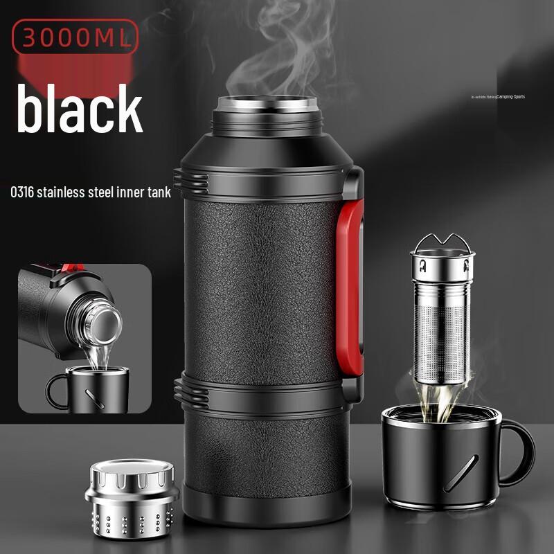 Tri-polar TP3650 Stainless Steel Outdoor Travel Flask 3000ml
