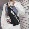 Letter Chest Bag Messenger Bag Shoulder Bag Lightweight Crossbody Bag  Streetwear