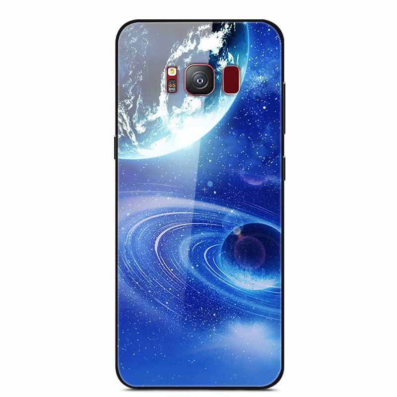 Glass Back Cover For Samsung S8 Plus Phone Case S8Plus Hard Tempered Glass Case For Samsung Galaxy S8 Plus Case S 8 Soft Edge