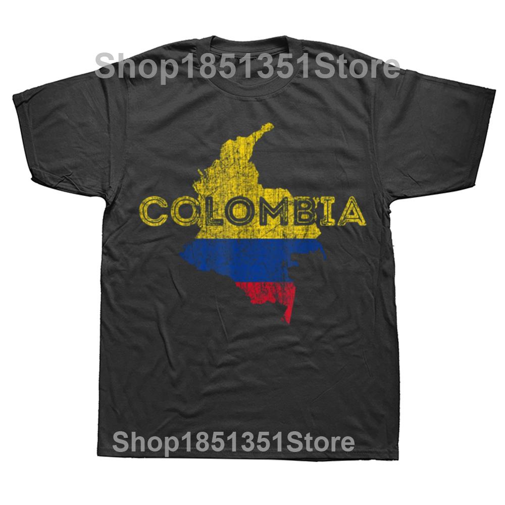 Its Colombia Not Columbia Colombian Camiseta Mujer Colombian Tshirt Hip Hop Cotton Men Tops Tees Fashionable Family T Shirt