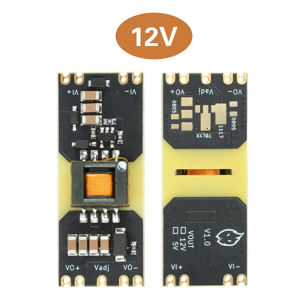 JW3510 Isolated Power Module DC-DC Buck Converter 3-42V Input to ±5V/±12V Output Boost Module Stabilizer Board Reserved for LDO
