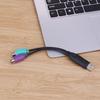 Male And Female Cable USB To PS2 Cable USB Male To 6 Pin Female Converter Cable 6 Pin PS2 Adapter