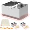 Tofu Persvorm Kaasmaker Vormen Voedselkwaliteit Roestvrij Staal Tofu Maker Persvorm Set Keukengereedschap Set