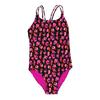 Biba Girls Leopard Print Cross Back One Piece Swimsuit