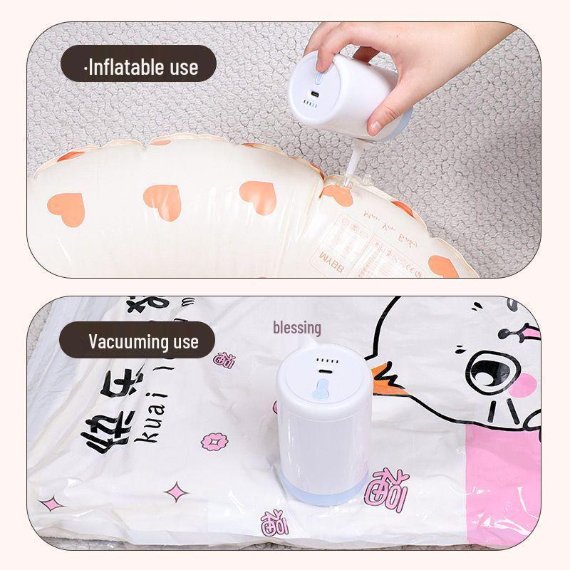 Multifunction Electric Air Pump for Vacuum Bags, Tents, Sofas, and Mattresses