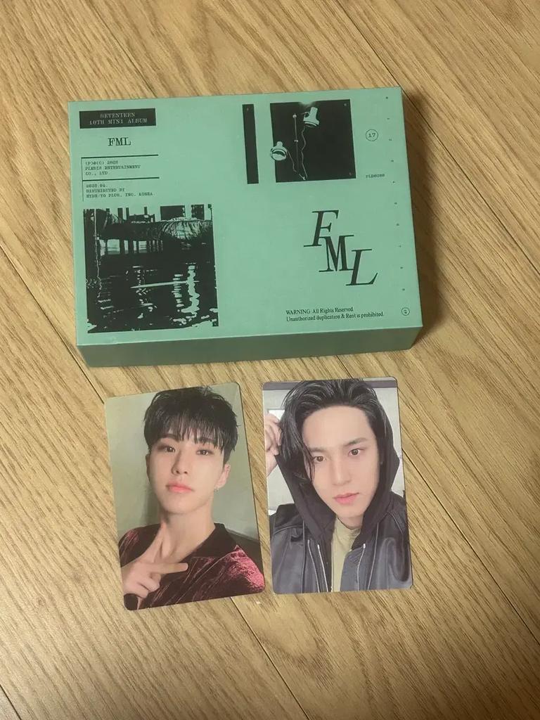 SEVENTEEN Nana Tour Kit (Bonus + FML Album, Hoshi Minkyu Poka) Gebraucht