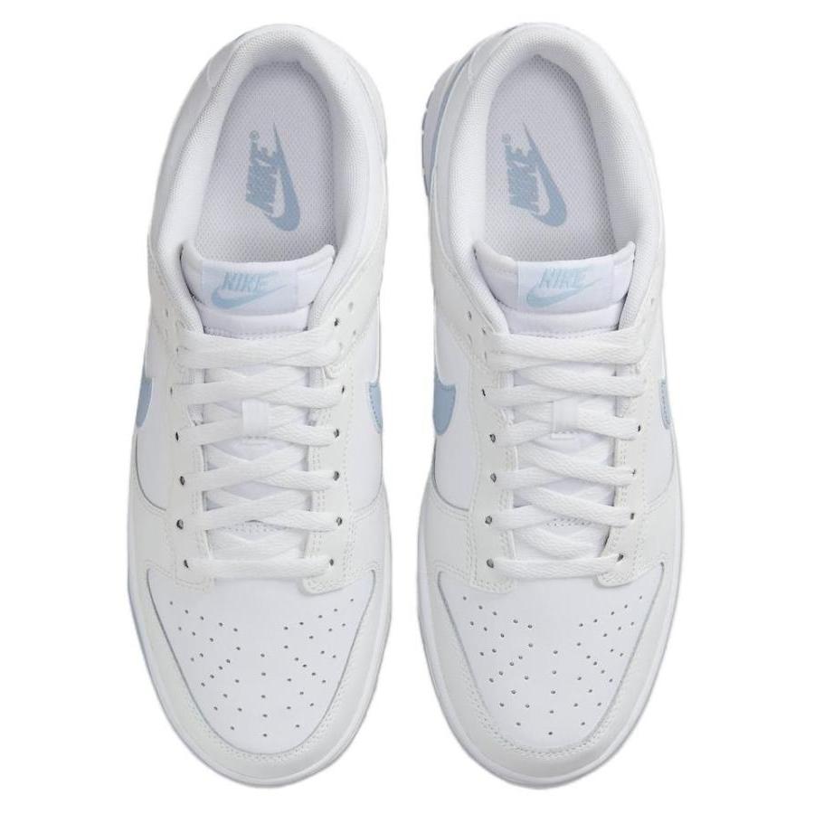 Nike Dunk Low White Light Armory Blue Skate Shoes Sneakers DV0831-109