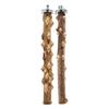 Bird Perch Stand Anti-Slip Climbing Chew Toy Natural Cockatiel Perch Bird Stand Set Board Bite Claw Grinding Bird Cage Accessor