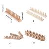 Portable Wood Knitting Frame Stand For Home Use And Travel Crafting