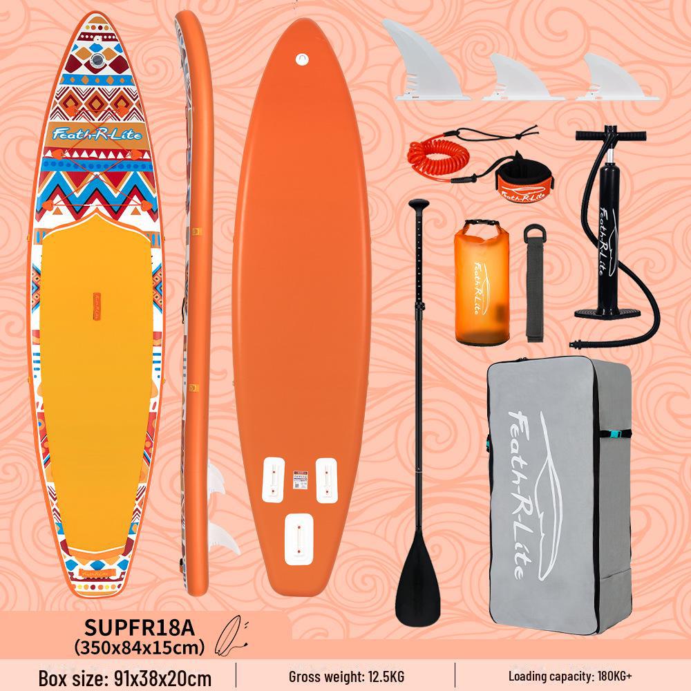 Inflatable SUP Board - Koi Design Paddleboard for Beginners