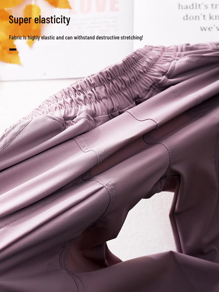 Girls’ Quick-Dry Summer Sports Pants 2024: Loose, Casual, Long Pants for Kids.