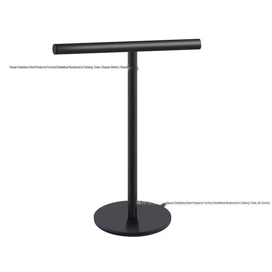 Space-Saving Vertical Towel Rack for Bathroom or Kitchen Countertop Storage