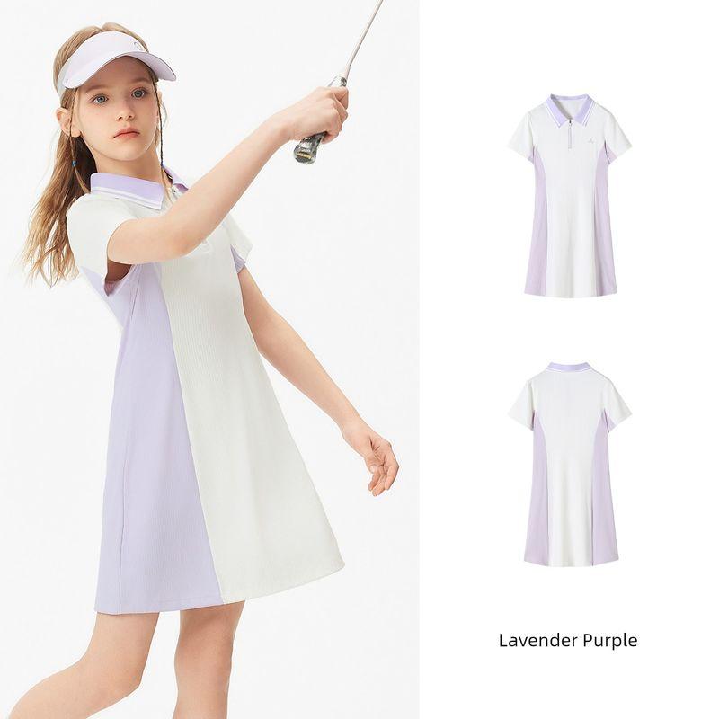 Navigare Italian Small Sailboat Children s Clothing Girls  Dress 2026 Summer Stylish Kids  Polo Dress Midsummer Companion - Lavender Purple 130
