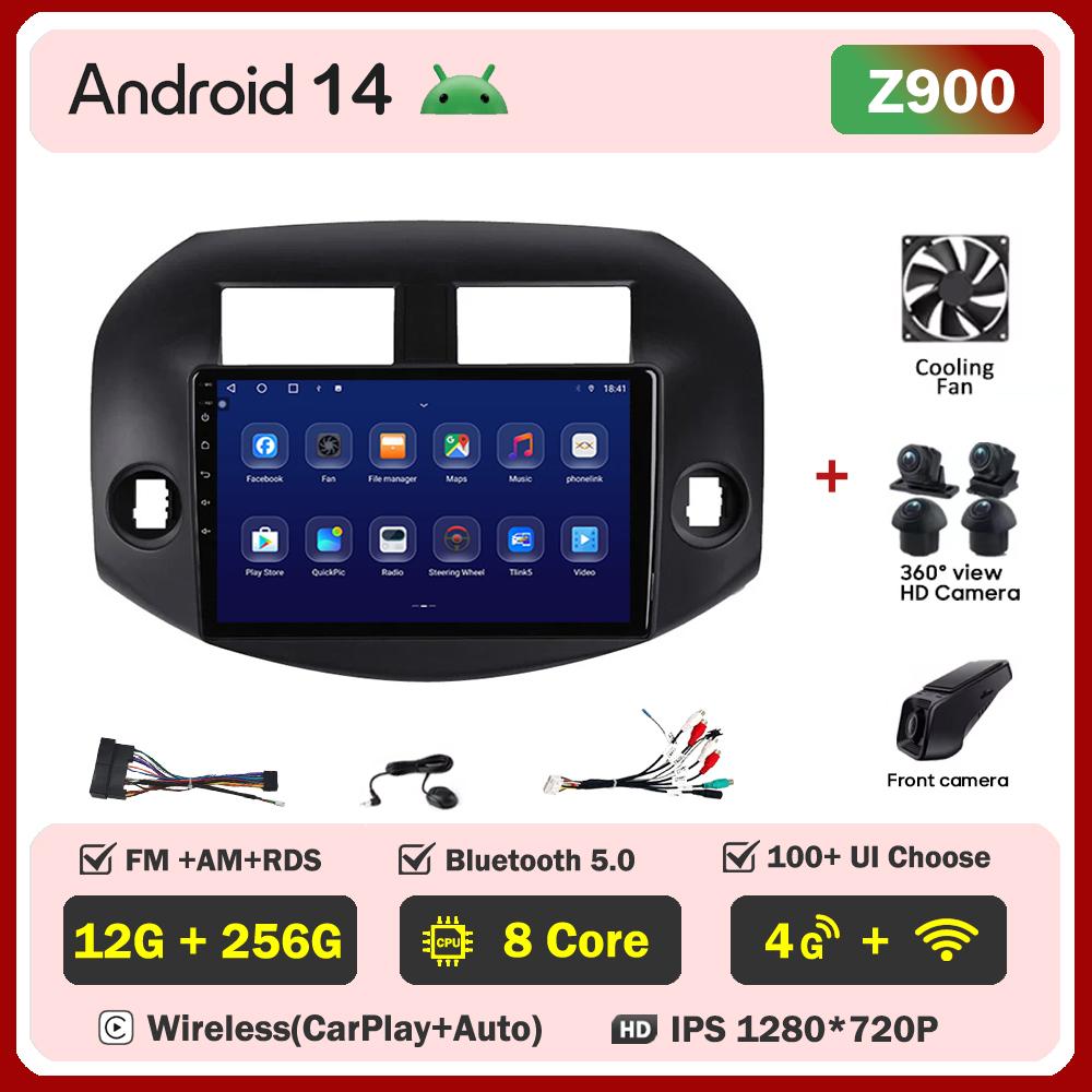 Car Android For Toyota RAV4 3 XA30 2005-2013 Stereo Head Unit Mirror Link Automotive Multimedia Radio Intelligent Car Systems