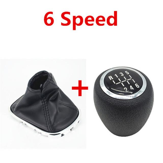 Car Styling Manual Gear Shift Knob Collar Gaiter Boot Cover Case Collar For Chevy Chevrolet Cruze 2008 2009 2010 2011 2012