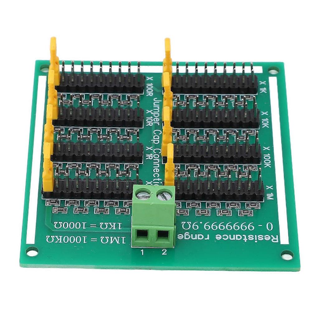 Resistor Board 0 to 9999999.9 PCB Programmable SMD Resistor Board with Terminals 220V Without Guide Rail