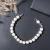 Sparkling For Women White Pearl Zirconia Jewelry Set, With Ring, Earrings, Pendant, Necklace Set, Bridal Wedding Christmas Gifts