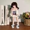 DIY 30cm Doll Clothes Handmade Doll Dress Up Fashion Doll'S Overall  Cotton Doll