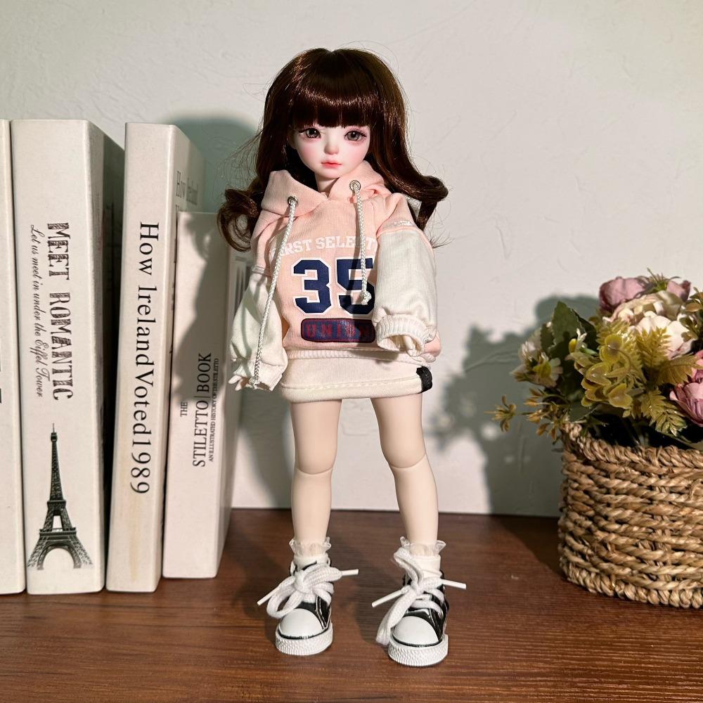 DIY 30cm Doll Clothes Handmade Doll Dress Up Fashion Doll'S Overall  Cotton Doll