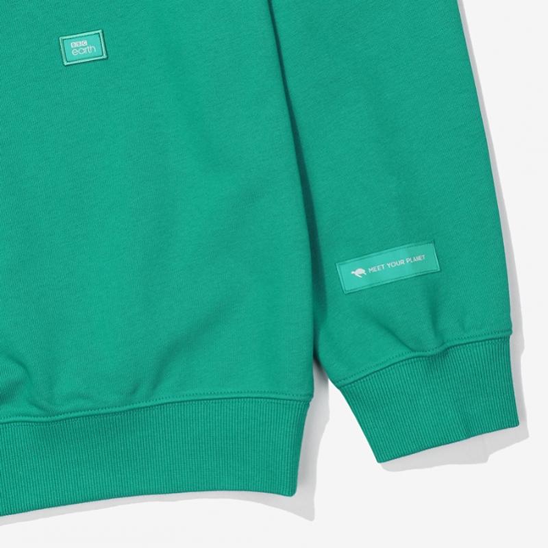Essential Half Zip  Green  23ss