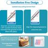 Adjustable Angle Folding Clothes Rack Stainless Steel Laundry Drying Rack  Home Use