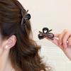 Bow Adjustable Half-Up Mini Hair Clip – Chic Shark Clip for Women, Stylish Half-Up Bun Maker with Crystal Embellishment
