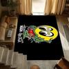 Small Mooneyes Carpet Anti-Slip Kitchen Bedroom Handmade Tufted Rug Carpet Living Room Entrance Decoration Exquisite Decoration