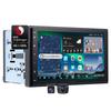 Android Navigation MYATOTO X10 Navigation System with QLED Touchscreen HDMI Dual Bluetooth Front and Rear 4G CarPlay Android GPS 8GB 128GB TF Card