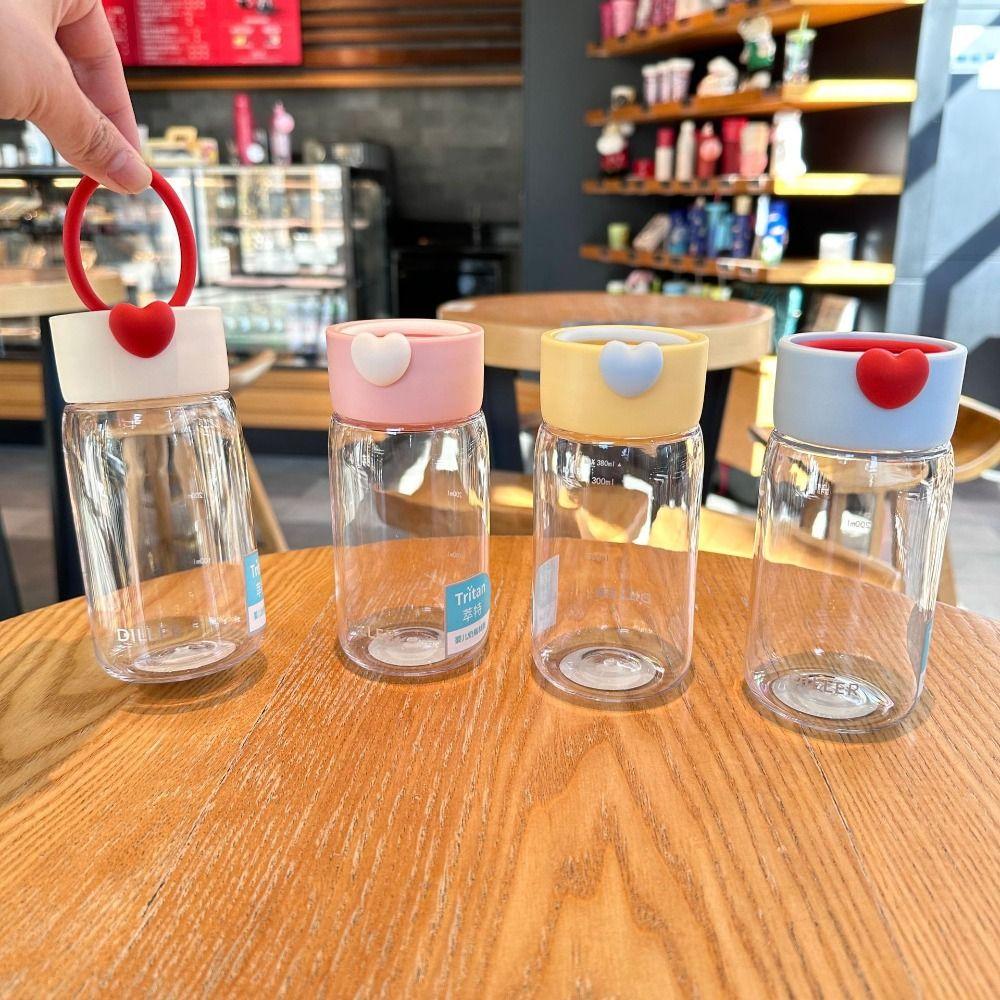 

Пластиковая прямая питьевая вода стаканчик посуда для питья фитнес бутылка для питья дорожные аксессуары розовый