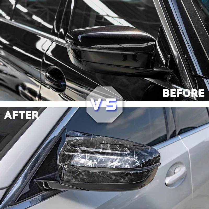 Side Mirror Cover Caps For BMW 4 5 7 8 Series G11 G12 G14 G15 G16 G22 G23 G24 G30 G31 G38 ABS Plastic Exterior Accessories