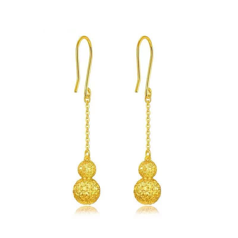 

Серьги-кисточки в виде тыквы из имитации золота с крючками для ушей - Модный подарок для девушки