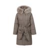 Cotton clothes women's short models, new winter loose hooded fur collar thickened warm medium and long bread clothes jacket