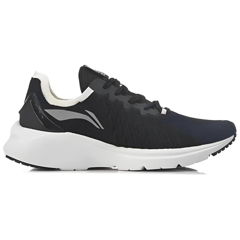 Li Ning Cloud Sparrow Durable Breathable Low Top Running Shoes Women sneakers Black AGLR326-1