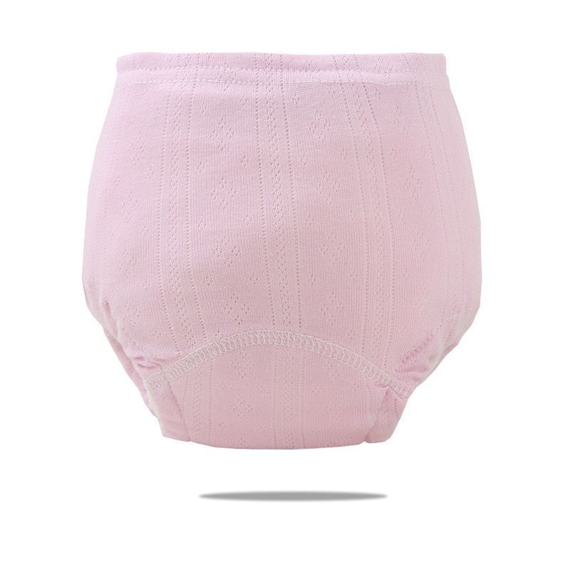 

Детские хлопковые сетчатые обучающие штаны Детские тренировочные штаны в рубчик Детские сетчатые штаны 110 13-18KG фиолетовый