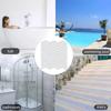 6/12pcs Adhesive Anti-Slip Stickers S-Shaped Design Bathroom Floor Stickers  for Bathtub