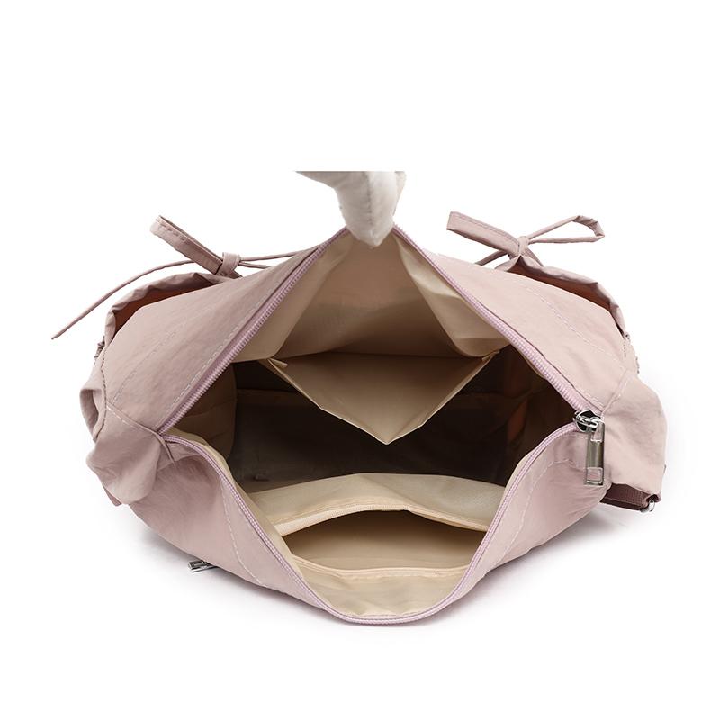 Simplified Nylon Knot Underarm Commuter Bag Women's Crossbody Bag Large Capaci Trendy Tote Bag