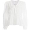 Shop   Women S Puff Ruffle Tie blouSe Black Ean Wbl 12088