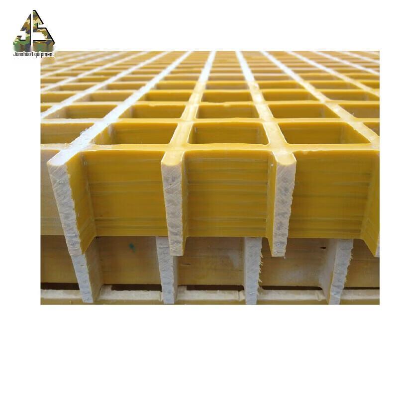 Junshuo Fiberglass Grating Drain  Tree Pit Cover