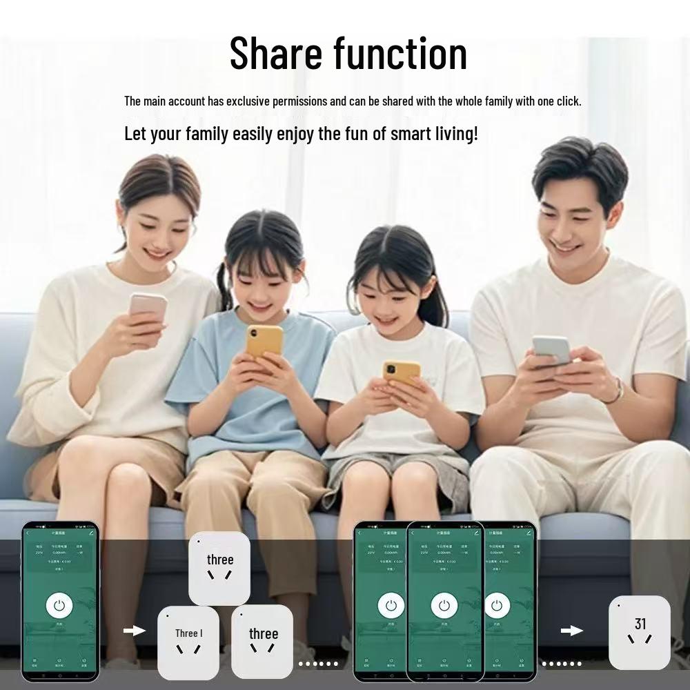 GB Standard Smart WiFi HomeKit Socket with Cozylife APP & Xiao Du Voice Control