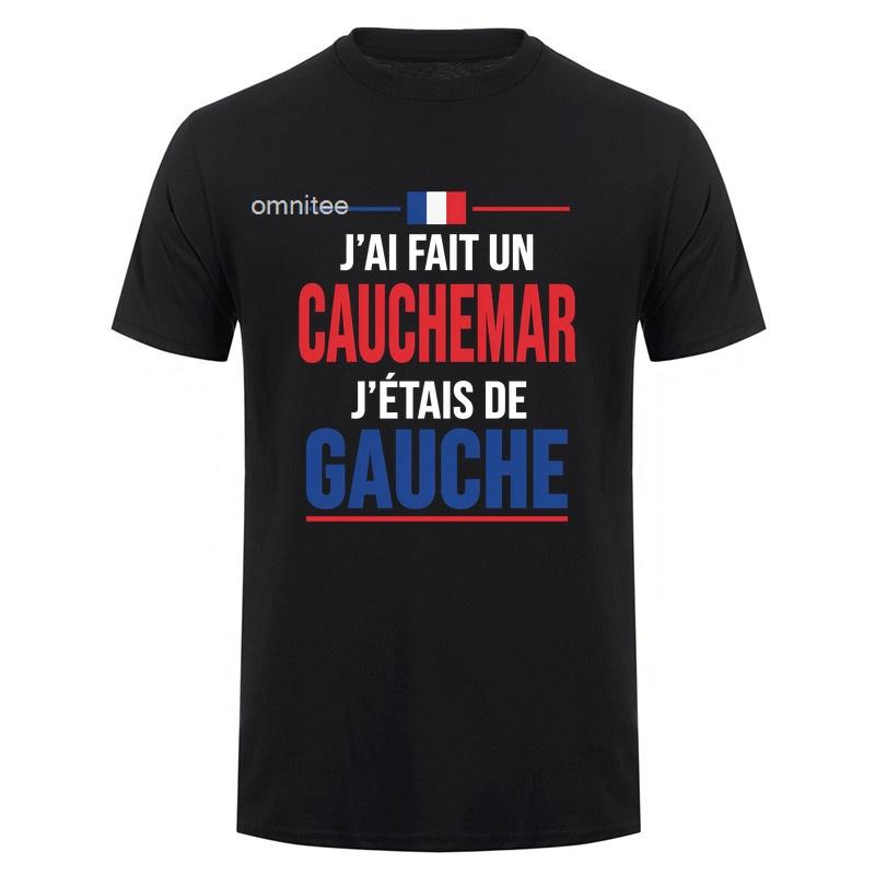 France I Have Made A Nightmare I Was Left TShirt French Quote Funny France Graphic Tee Vintage Casual T Shirt HJ169