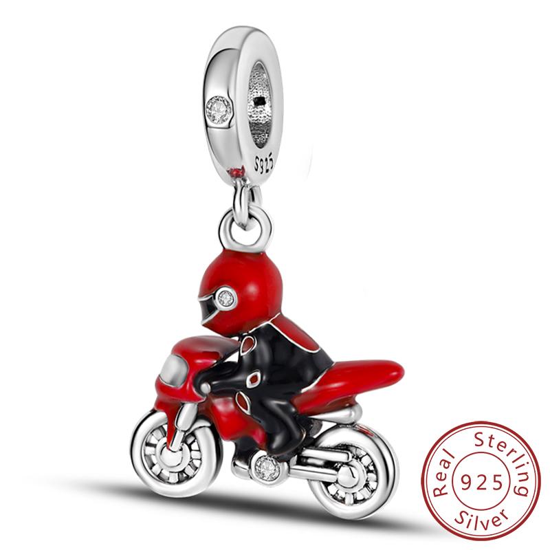 Original Charms Bead Copper Paris Tower Car Map Castle Travel Charms Fit Pendant Bracelets Women Diy Jewelry Making