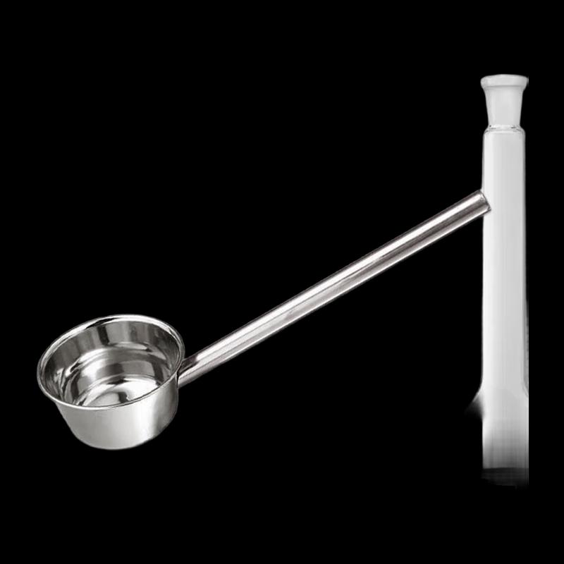 NHZHIW Thickened 18cm 304 Stainless Steel Long-Handle Water Ladle