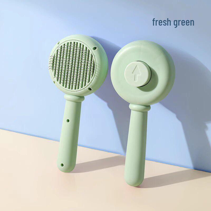 Pet Hair Removal Comb for Dogs & Cats – Detangles & Cleans Loose Hair